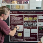 Menon Lab Undergraduate Research Presentation at the COE S-REU 2026!